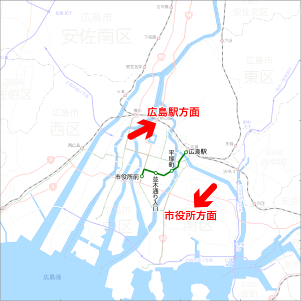 13号線-路線図