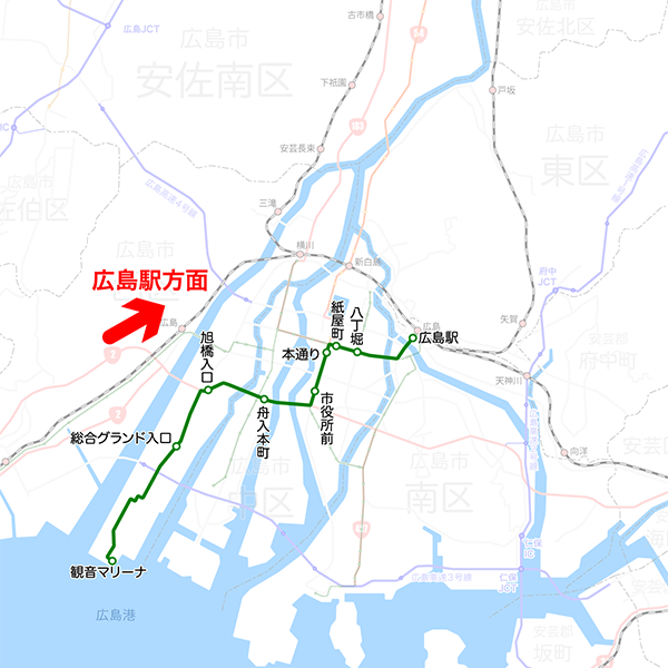 3号線-路線図