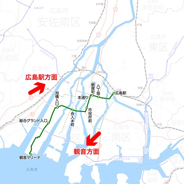 3号線-路線図