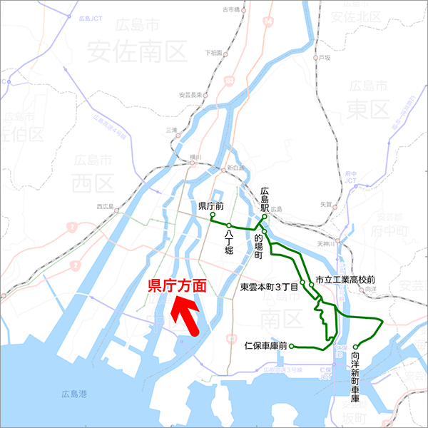 4号線-路線図