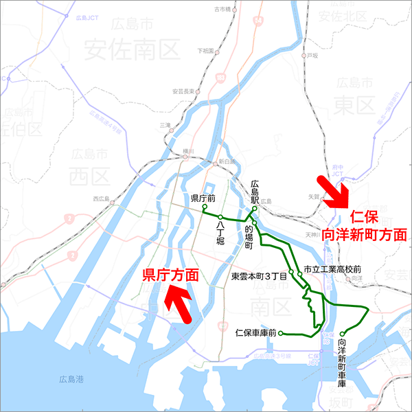 4号線-路線図