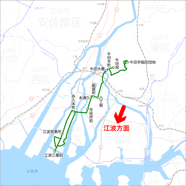 6号線-路線図