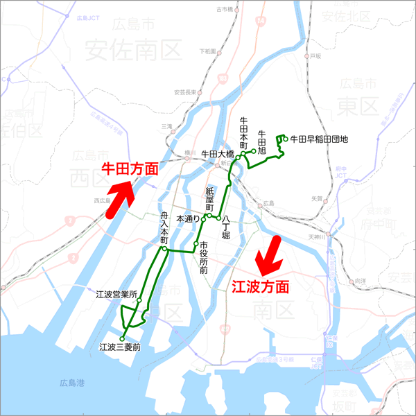 6号線-路線図