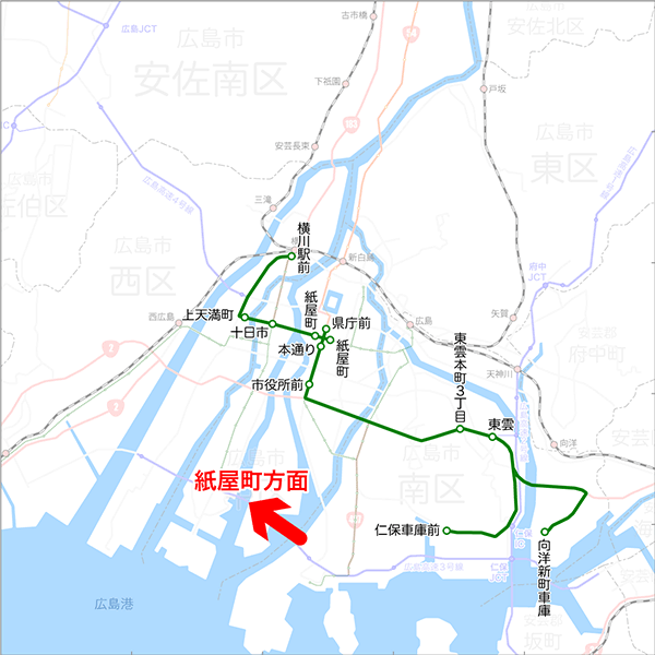 7号線-路線図