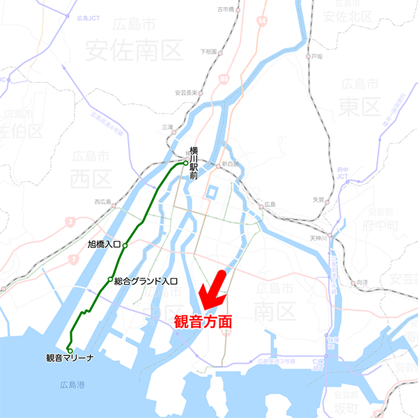 8号線-路線図