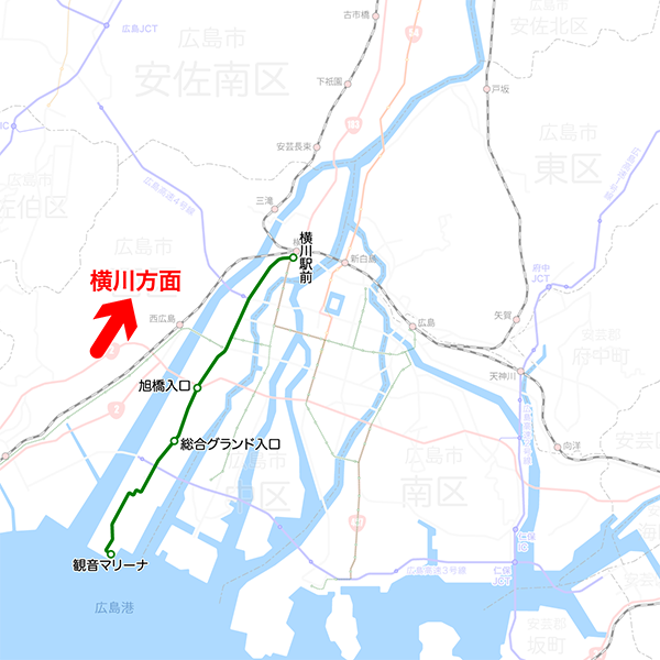 8号線-路線図