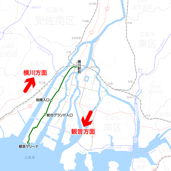 8号線-路線図