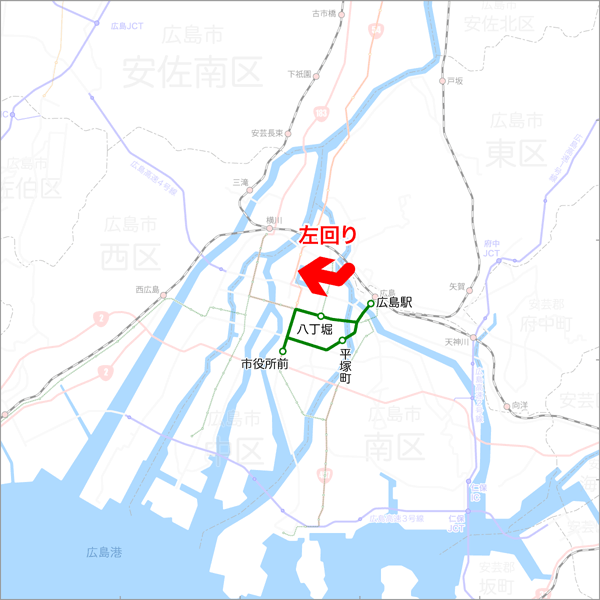 エキまちループ線-路線図