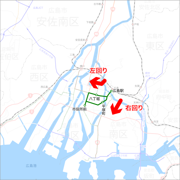 エキまちループ-路線図