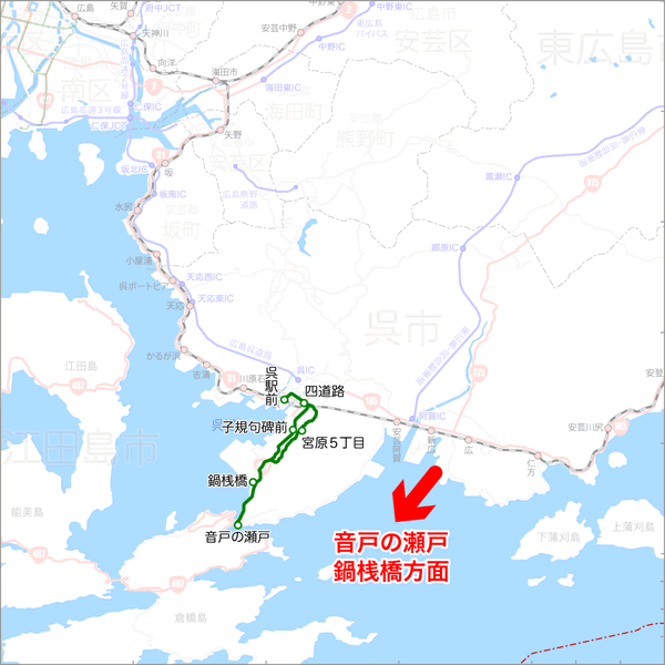 宮原線-路線図