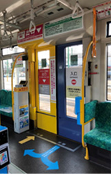 グリーンムーバーLEX(1000型)限定ICカード全扉降車サービス