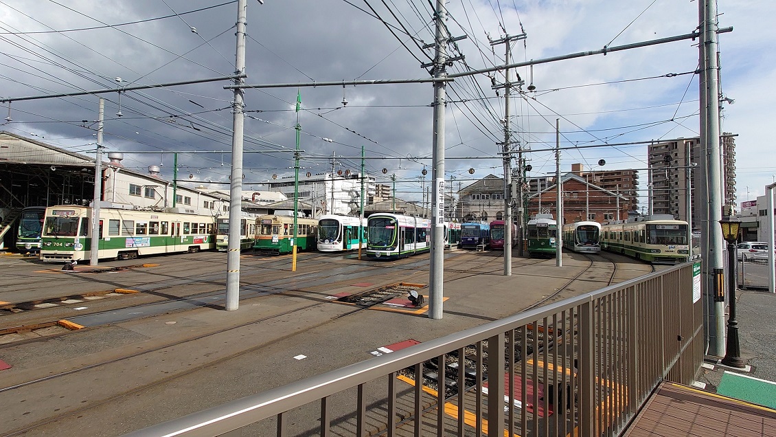 電車見望台からの眺望