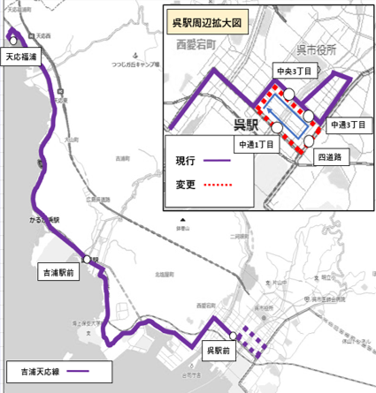経路変更図